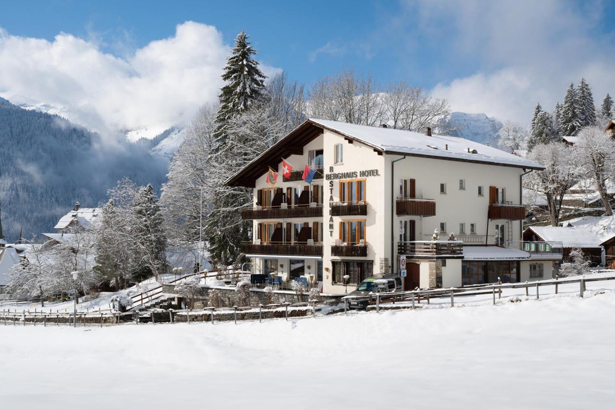 Hotel Berghaus Wengen Exterior foto